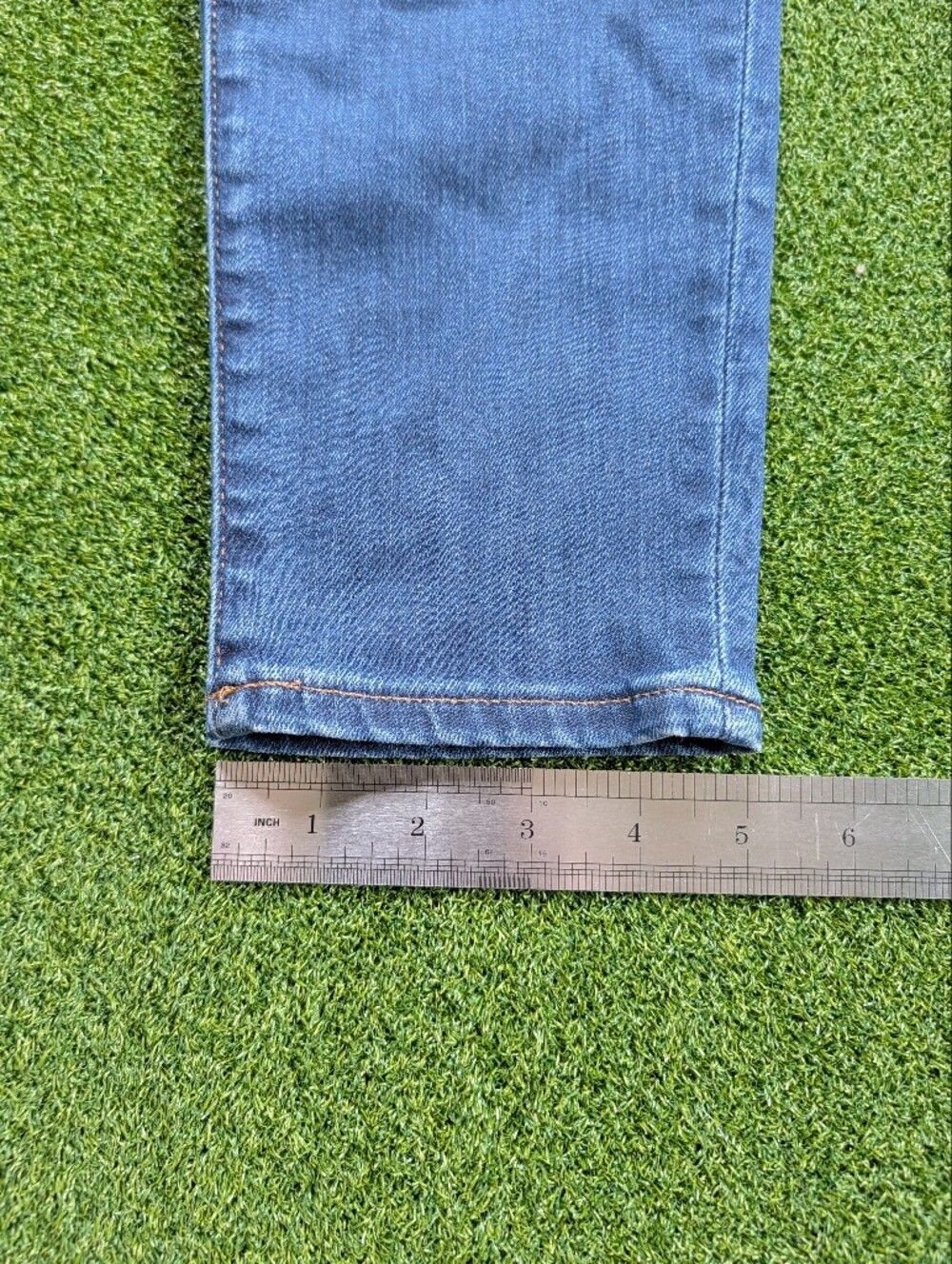 Madewell Womens Sussex Wash Blue Curvy High Rise Skinny Jeans Size 27 - Picture 15 of 15